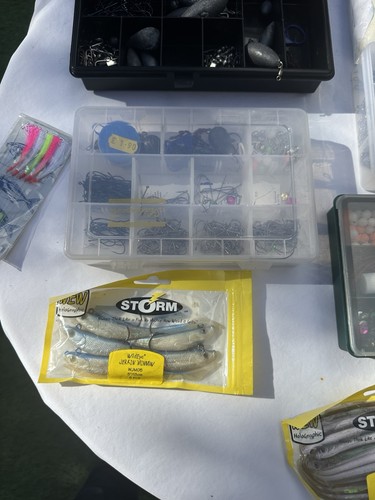 Sea fishing equipment various - sea,