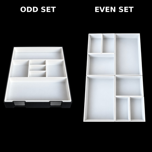 Nytro side drawer - side, divider