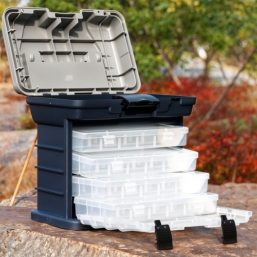 Fishing tackle box portable - tackle,