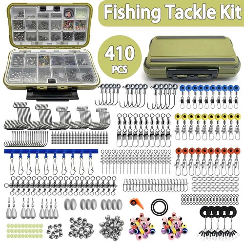 410pcs fishing tackle - 410pcs, kit